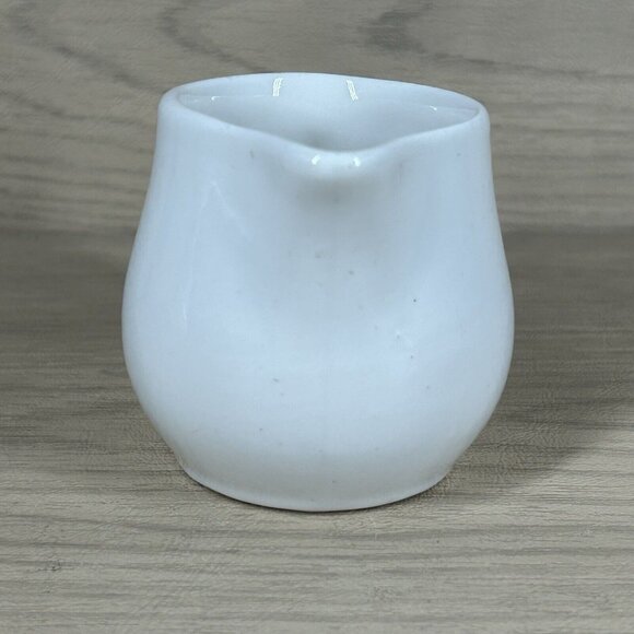 Vtg Syracuse China Miniature Individual Restaurant ware Creamer White Ceramic - Picture 2 of 5